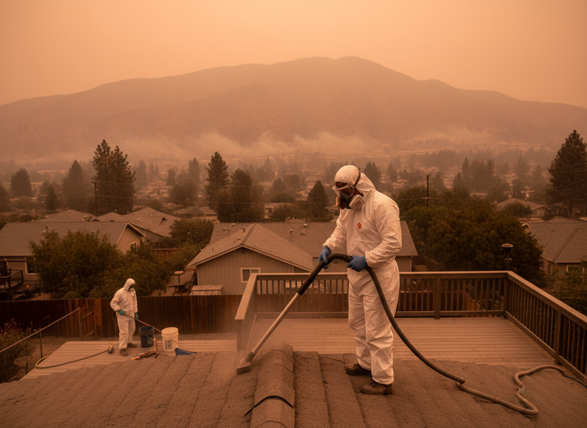 How to Handle Ash Fallout from Wildfires in Sugarloaf