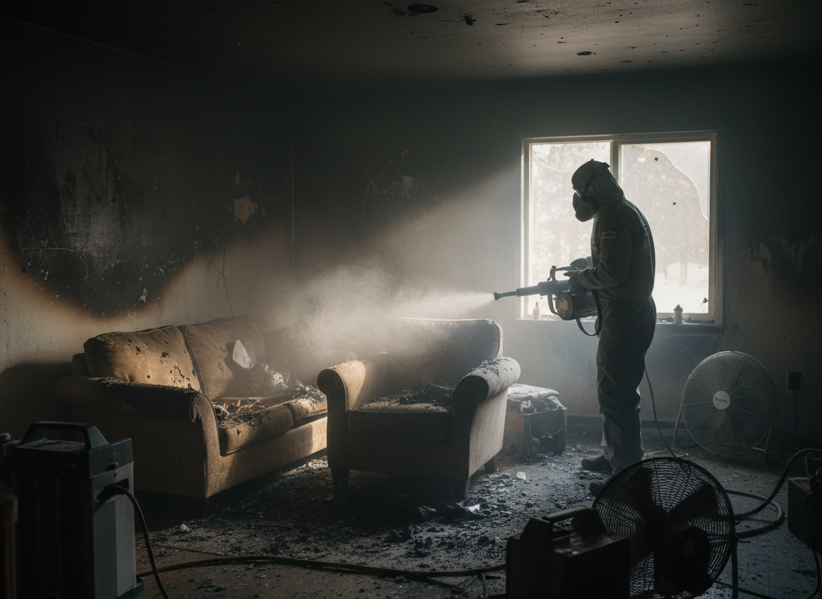 Odor removal after fire in Sugarloaf