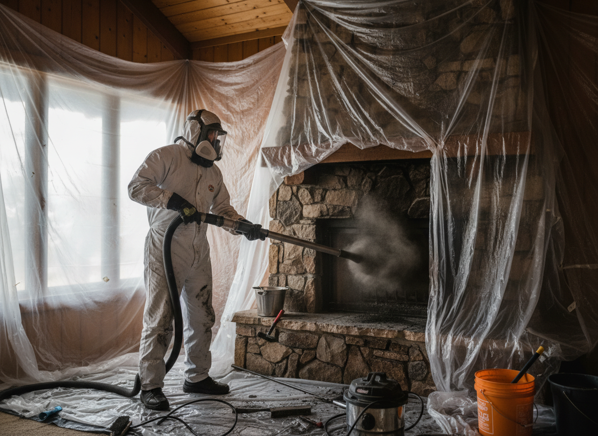 Soot removal in Sugarloaf
